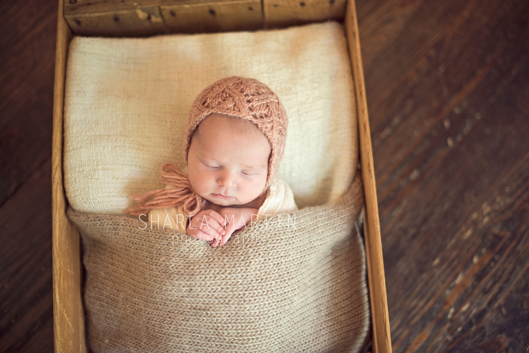 Newborn Baby Sleeping Sweetly