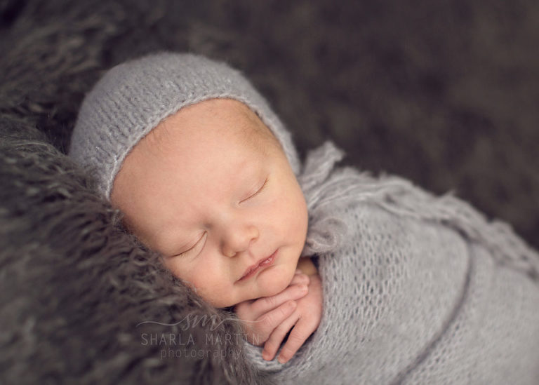 austin at home newborn session