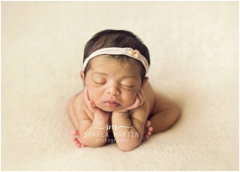 austin in home newborn session