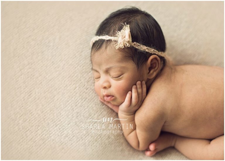 at home newborn session austin