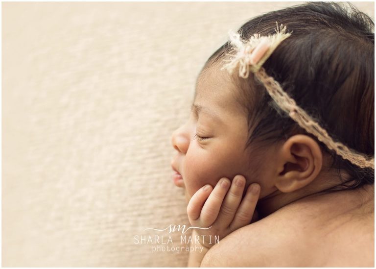 new baby photos at home austin