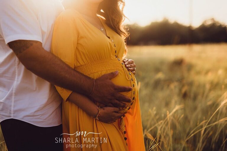 Georgetown maternity photography belly photo